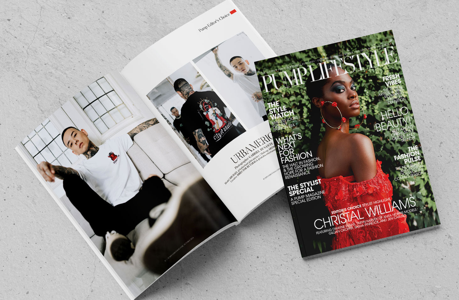 Urbamerican + PUMP Magazine!
