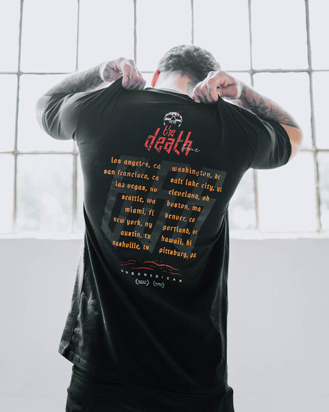 The Death Tour T-shirt by Urbamerican